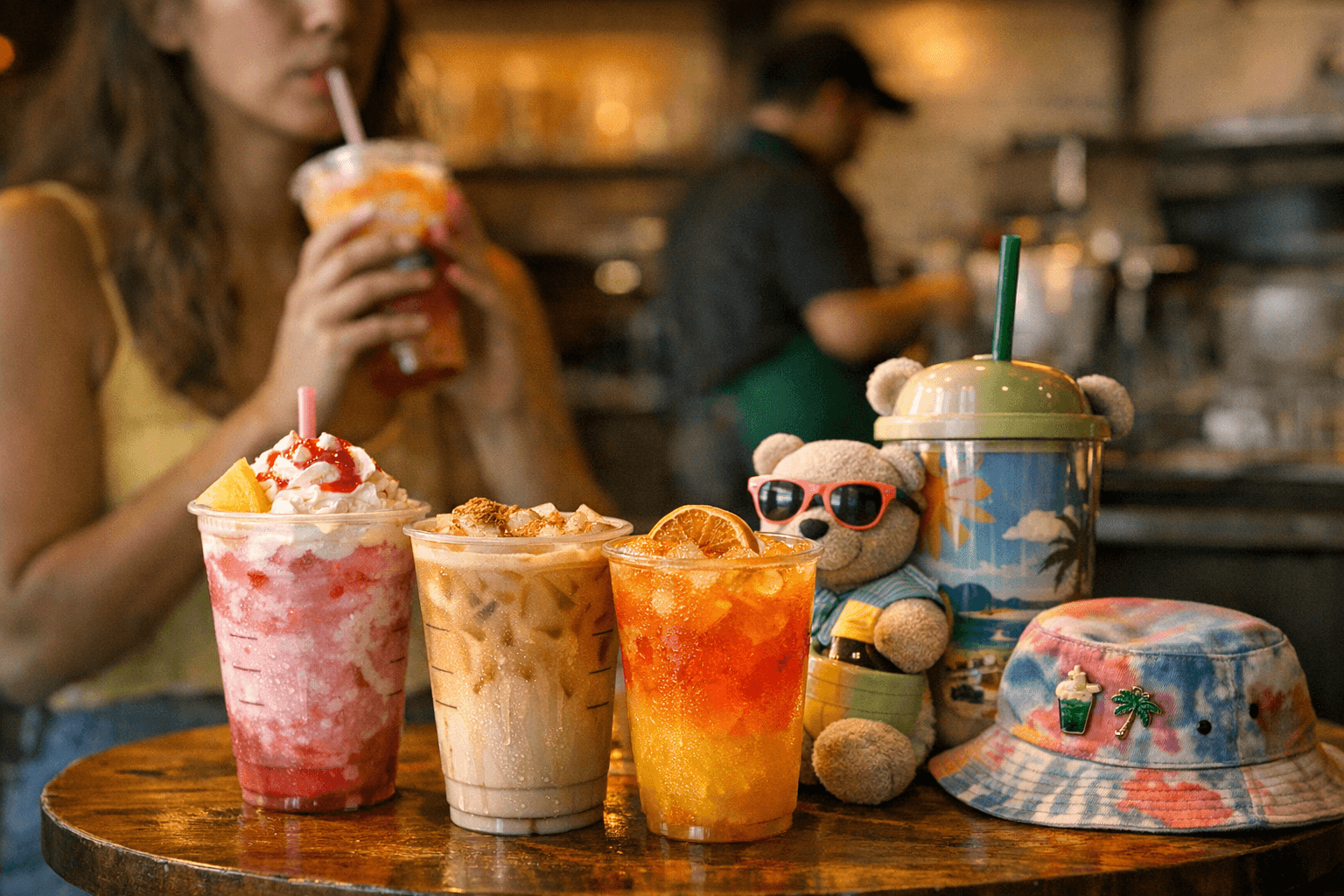 Starbucks summer menu leans into sweeter drinks, nostalgia, and merch
