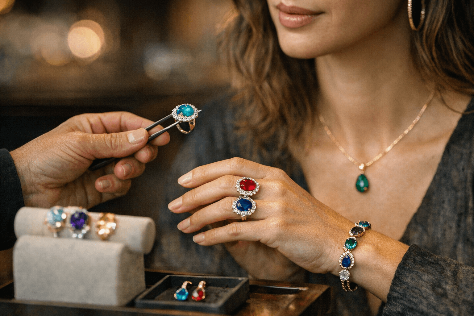 Birthstone Jewelry Rises with Bold Color, Meaning, and Choice