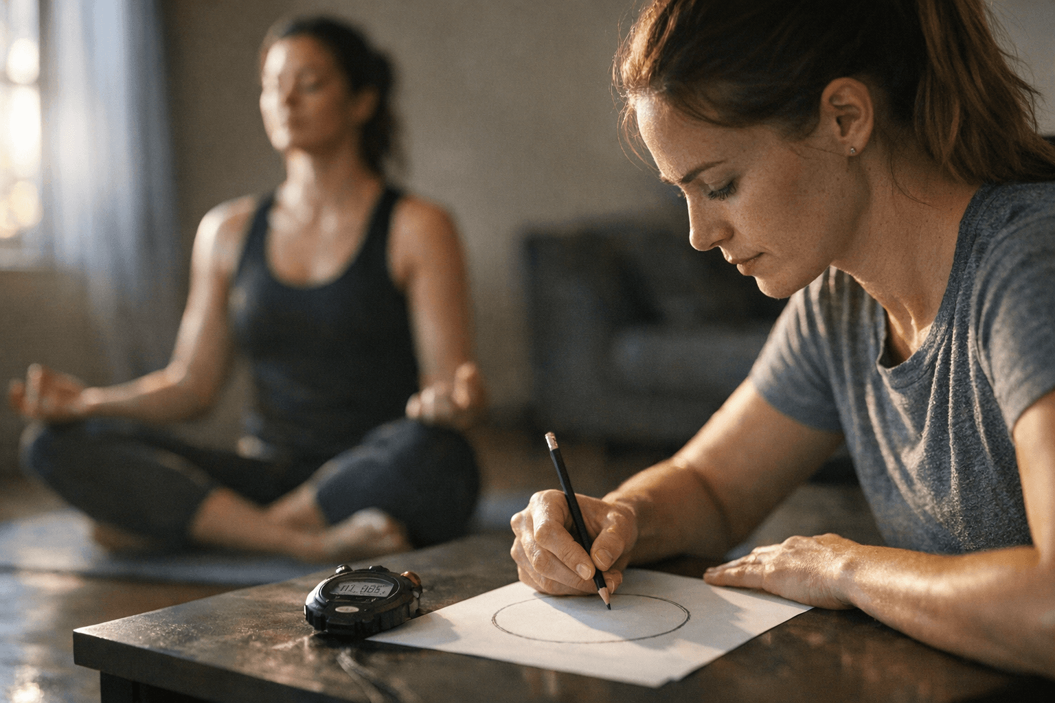 Short mindfulness session lowers anxiety and boosts motor skill learning