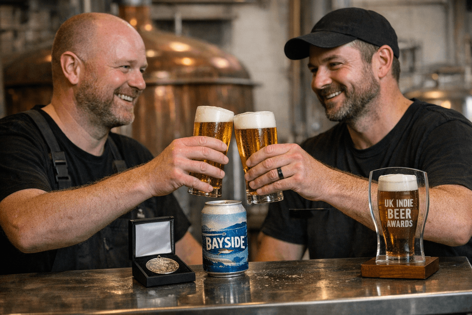 Brains Brewery’s Bayside lager wins silver at UK Indie Beer Awards
