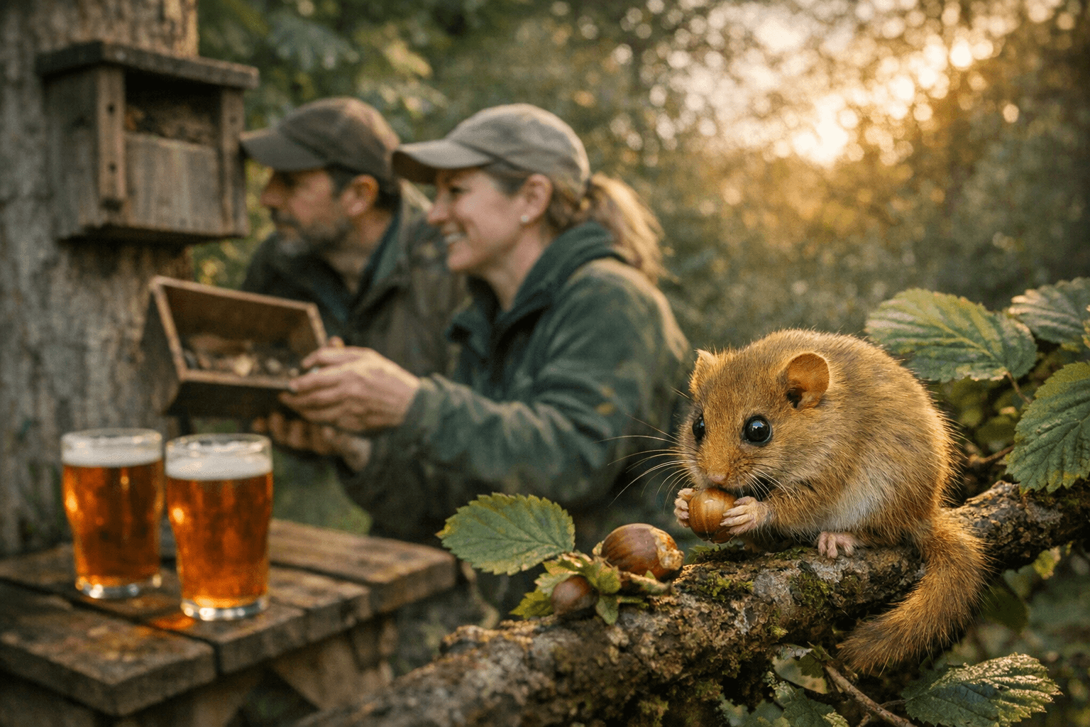Everards launches Hazelnook Amber to fund hazel dormouse reintroduction