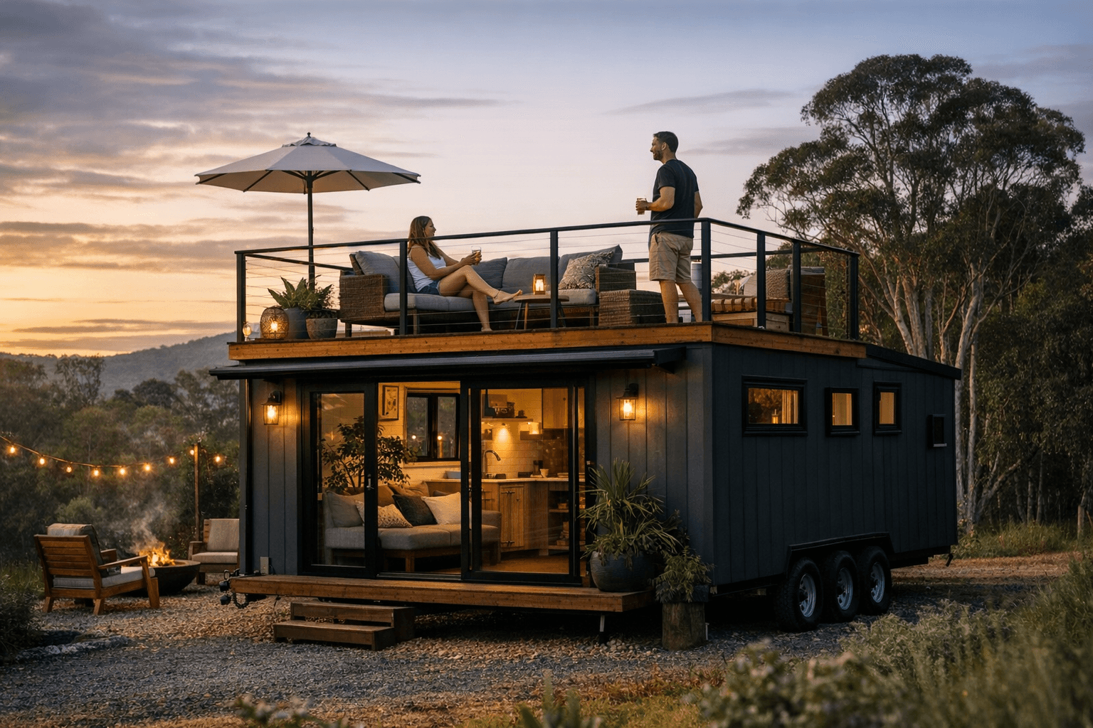 Aussie Tiny Mansion Adds Rooftop Deck, Doubling Its Living Space