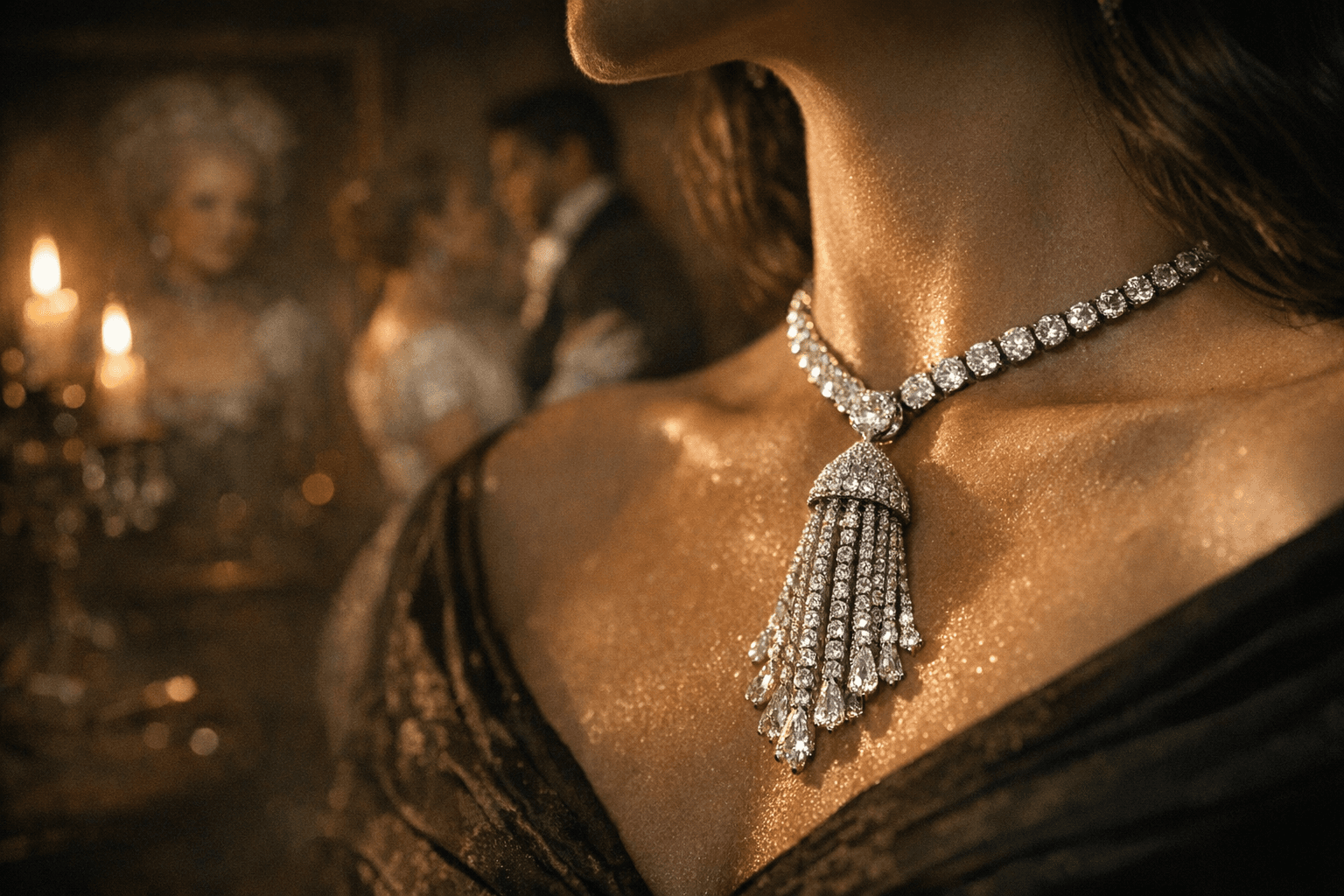 Diamond Tassels Span Ancient Ornament, Georgian Glamour, and Modern Style