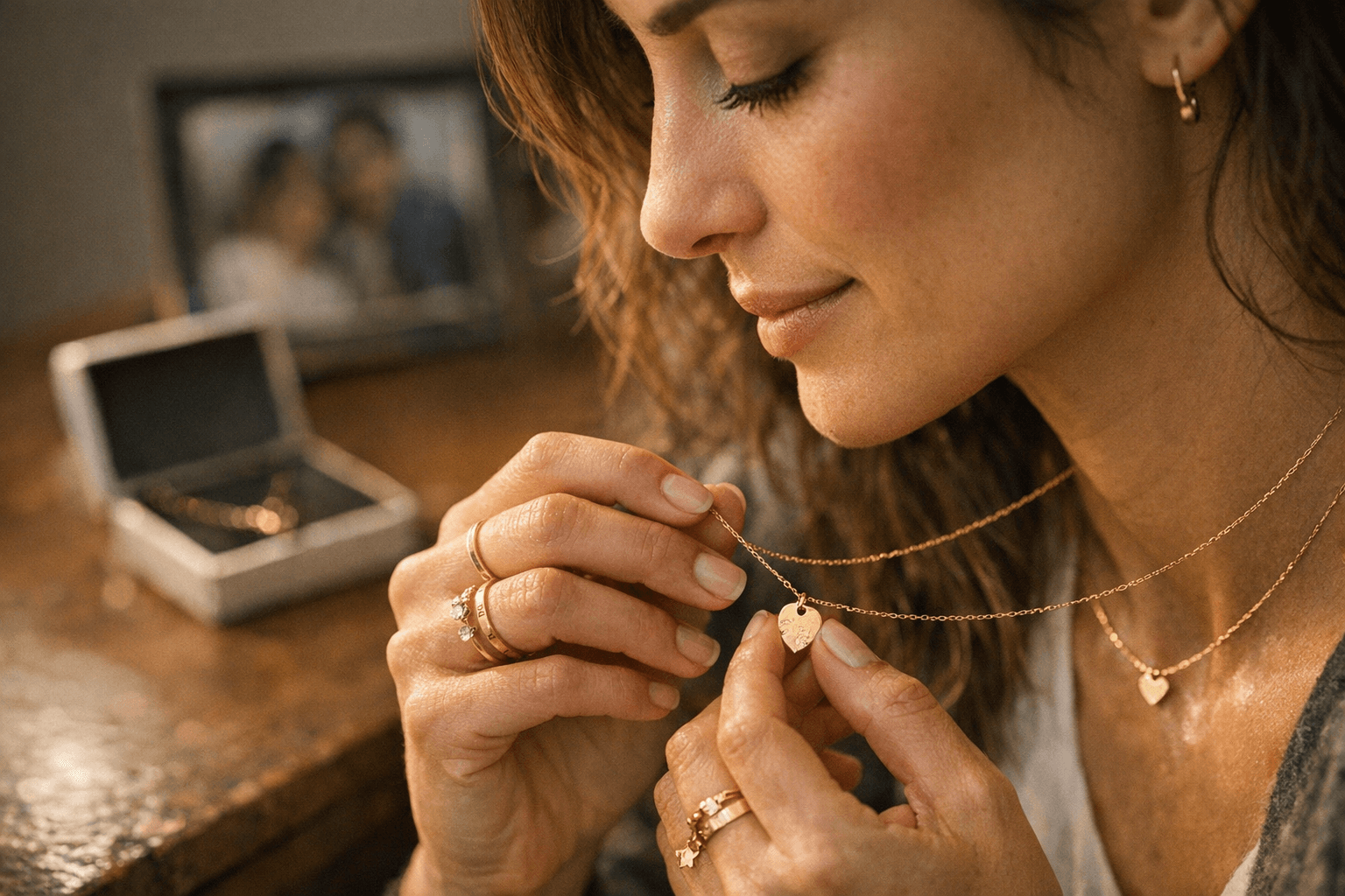 Personalized Gold Jewelry Drives Spring Demand With Names, Dates, Symbols