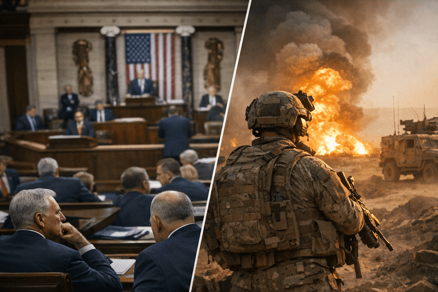 G.O.P. blocks war powers vote as Iran conflict drags on