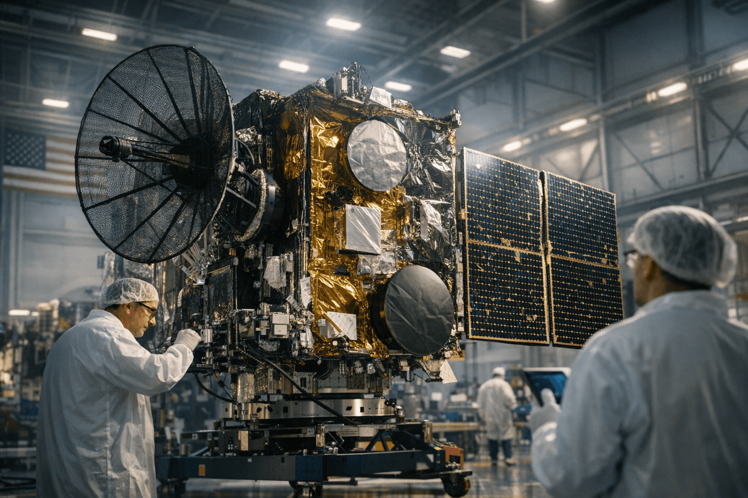 Boeing boosts satellite production as demand surges for defense, broadband
