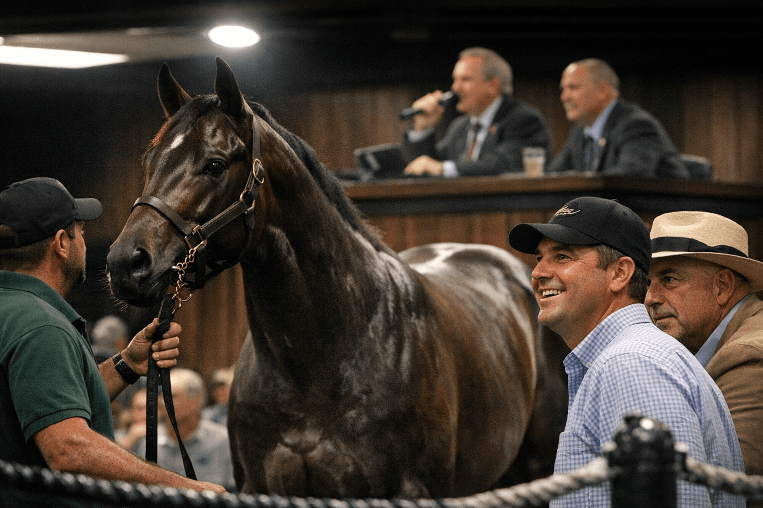 Wente's homebred Speaker's Corner colt tops OBS sale at $875,000