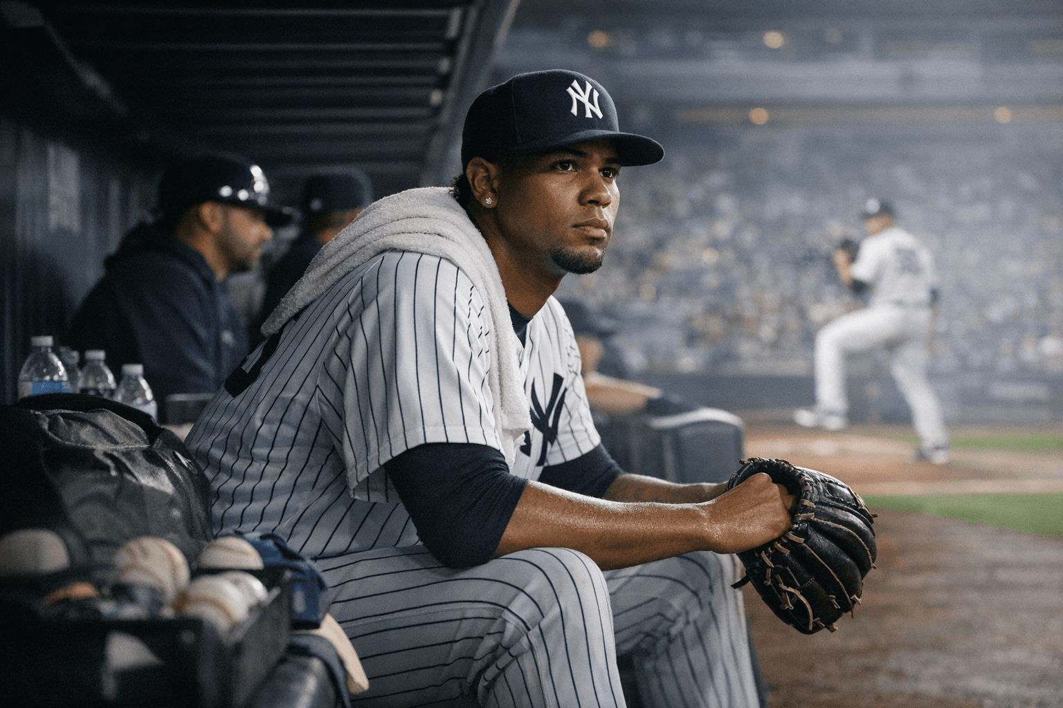 Yankees recall Angel Chivilli from Scranton/Wilkes-Barre to bolster bullpen