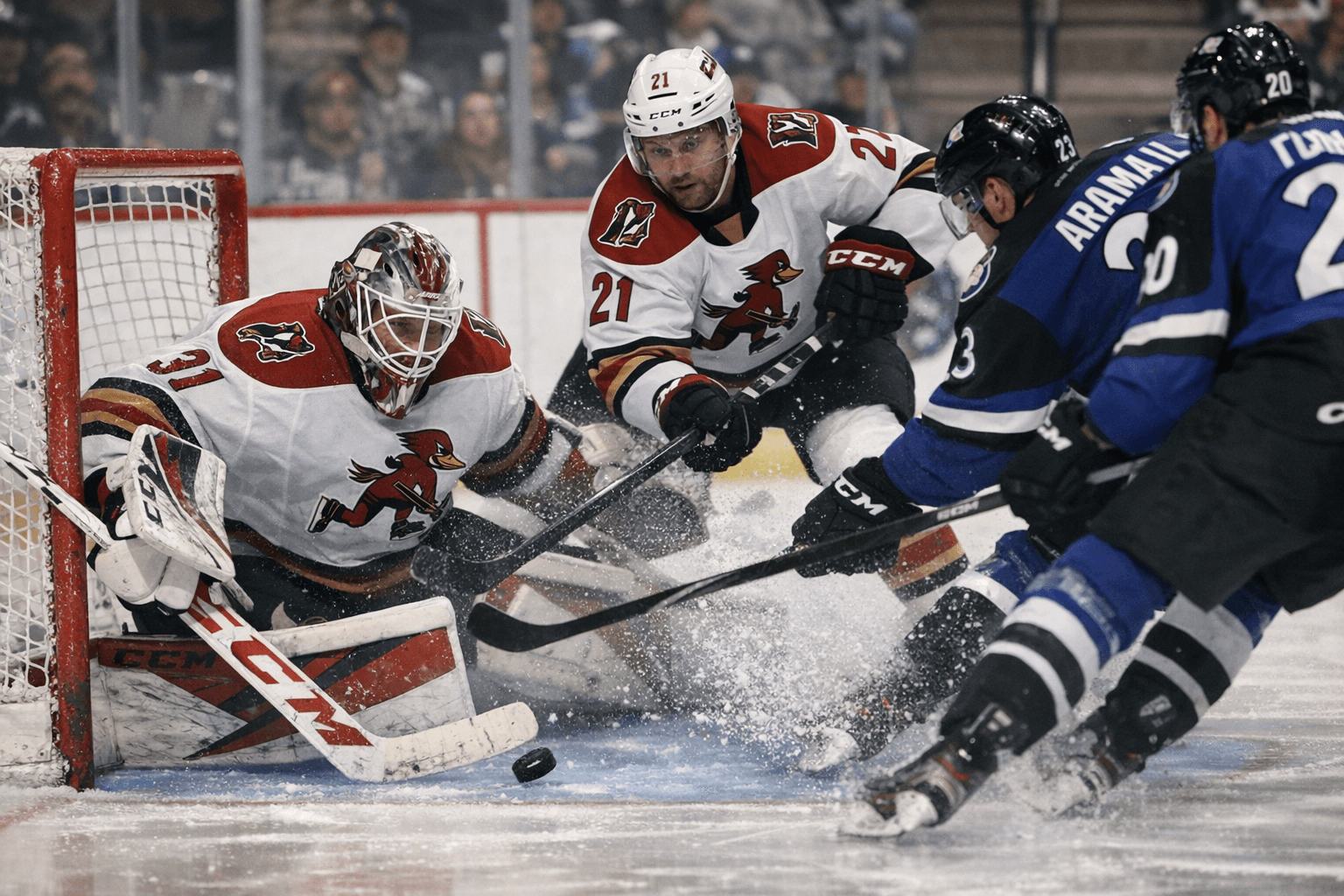 Tucson capitalizes on rebounds, special teams to beat Colorado 5-2