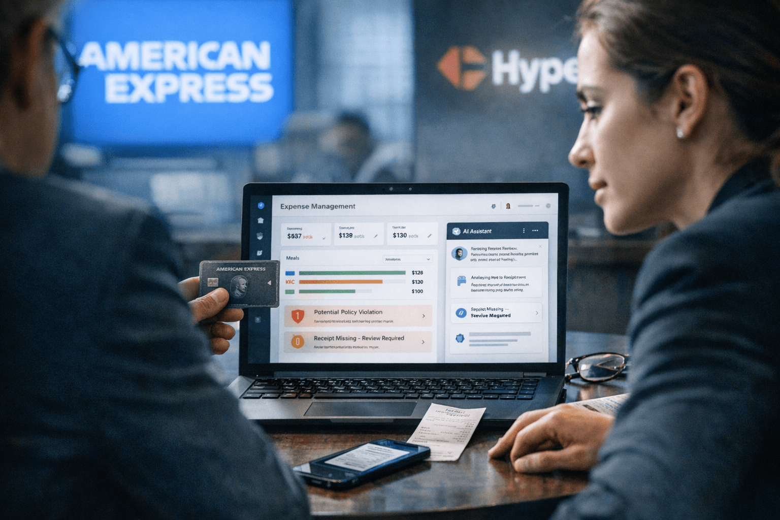 American Express buys Hyper to expand AI-powered expense software