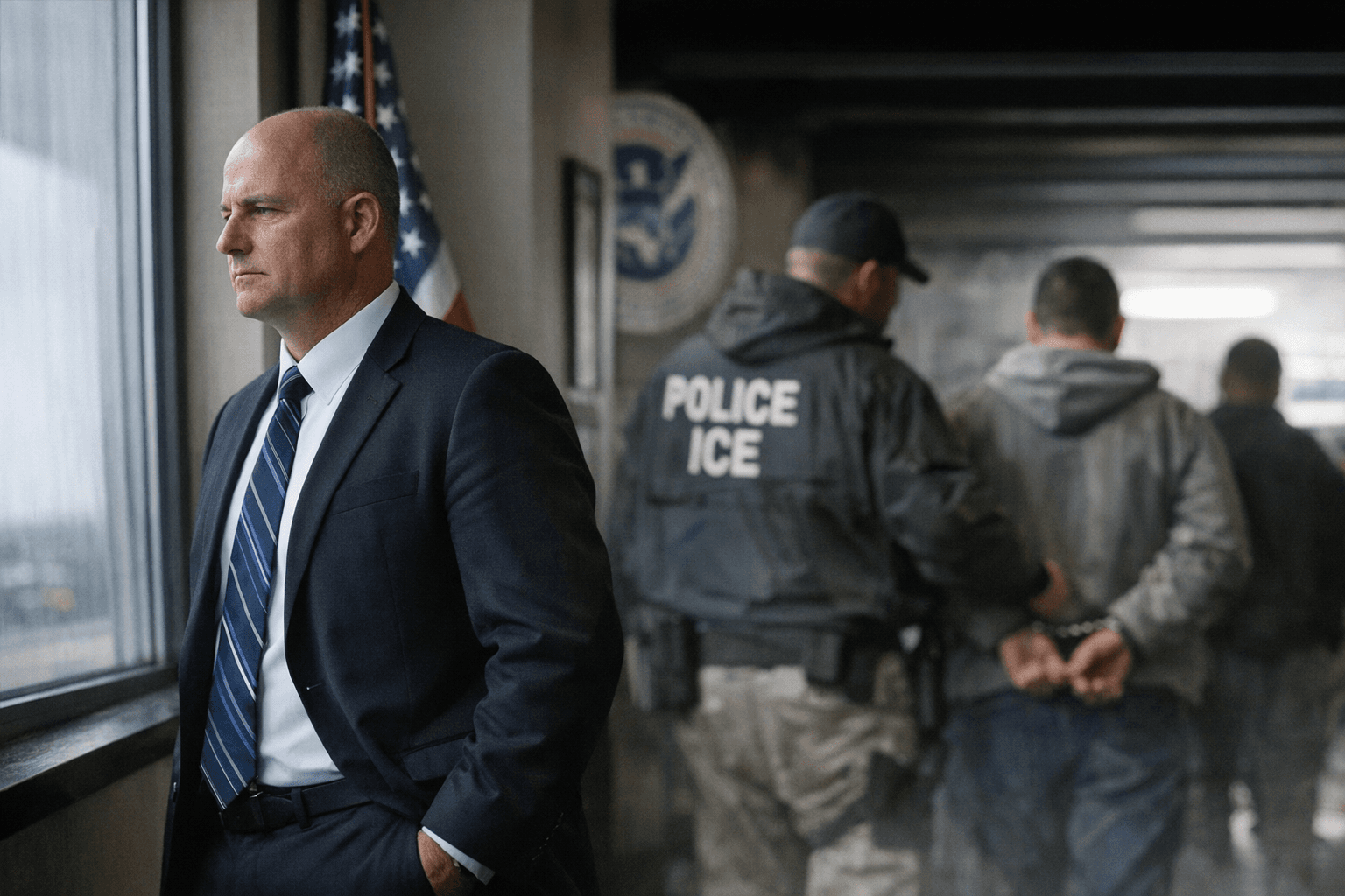 ICE chief Todd Lyons to leave, creating leadership void amid deportation push