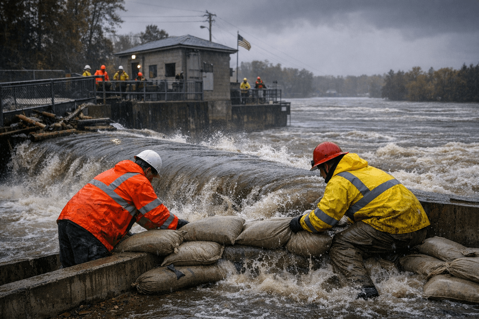 Cheboygan dam threatened by rising water as flood emergency widens across Michigan