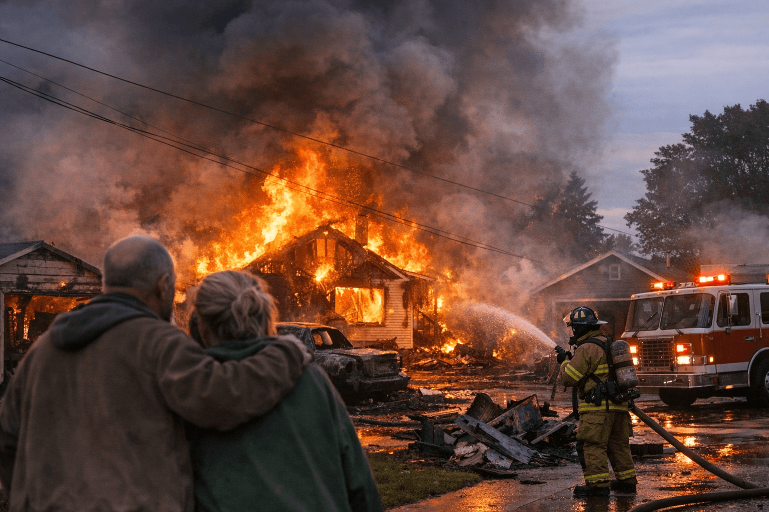 Bemidji fire forces evacuations, damages several homes and garages