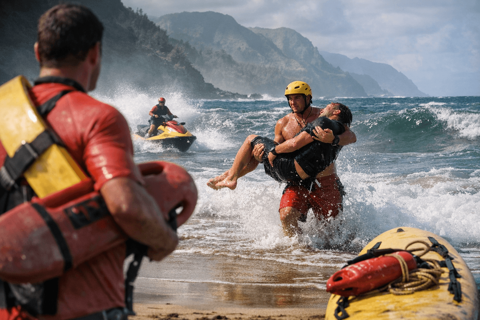 Kauai council weighs first responder status for ocean lifeguards