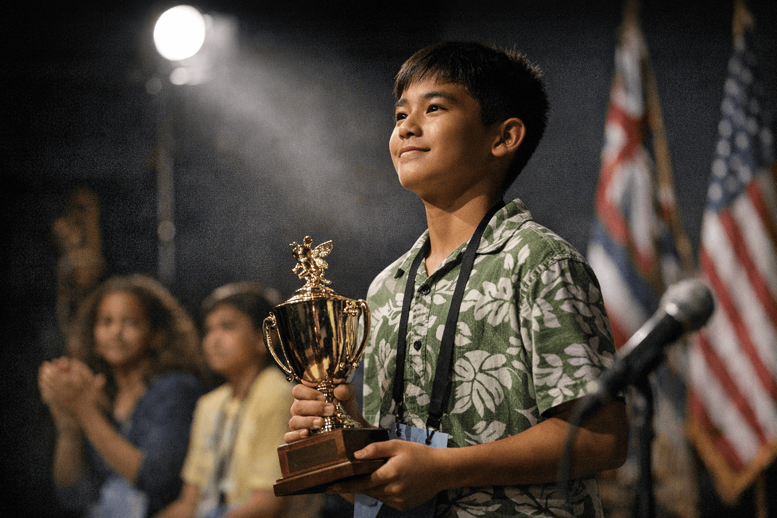 Līhuʻe eighth grader wins Hawaii spelling bee, heads to nationals