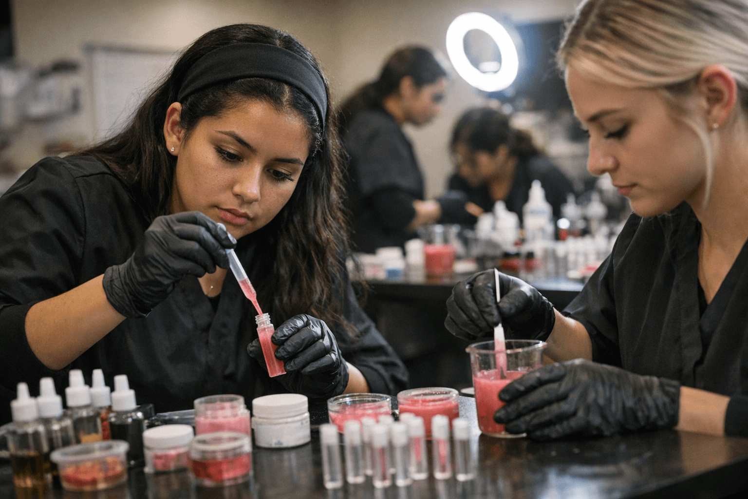 Cibola High launches hands-on aesthetics class, students make lip glosses