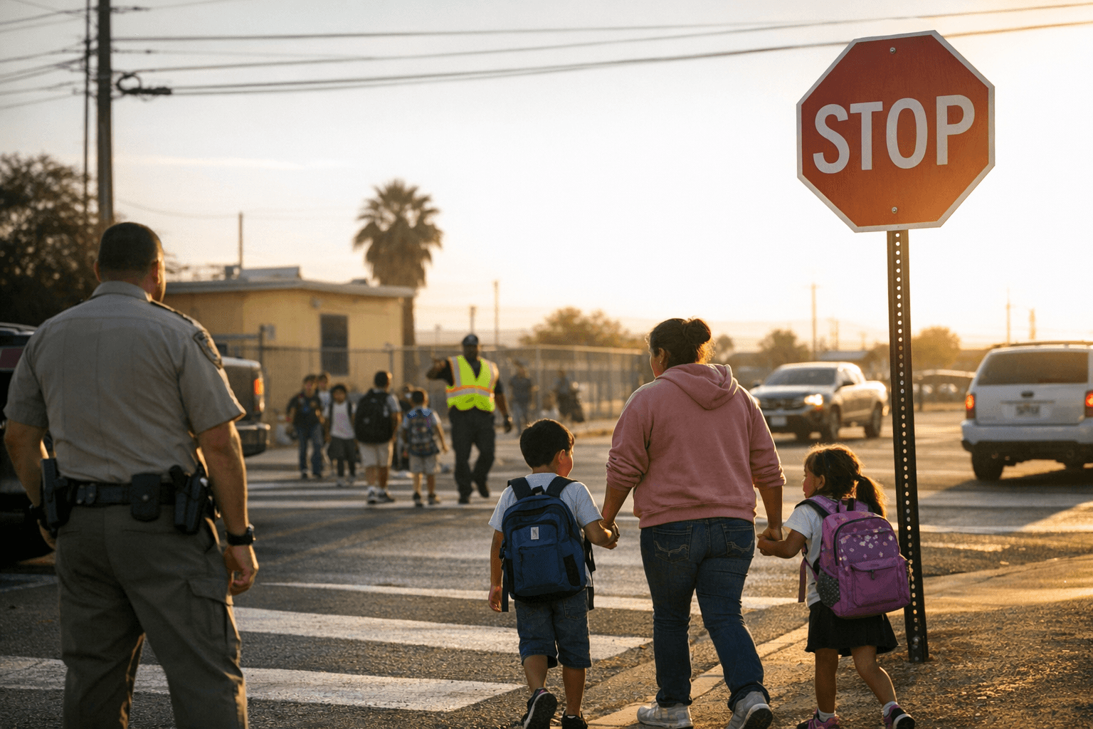 Yuma County adds stop signs near Gadsden Elementary to boost safety