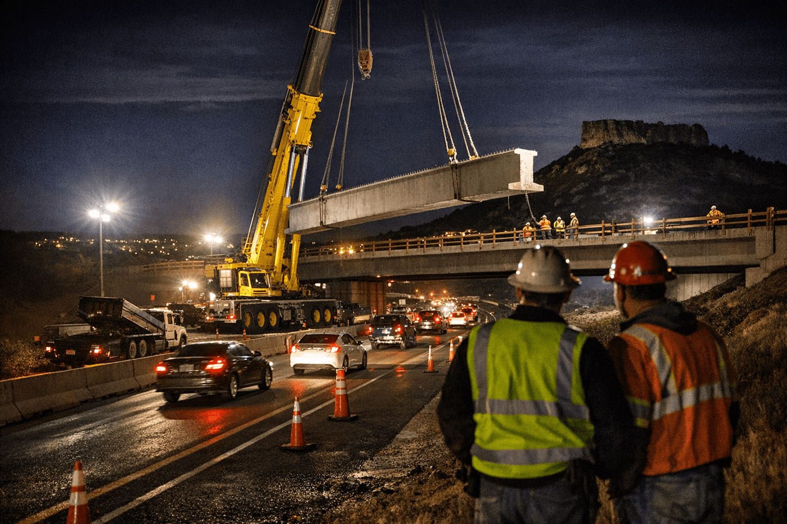 Castle Rock warns of two weeks of nighttime I-25 lane closures