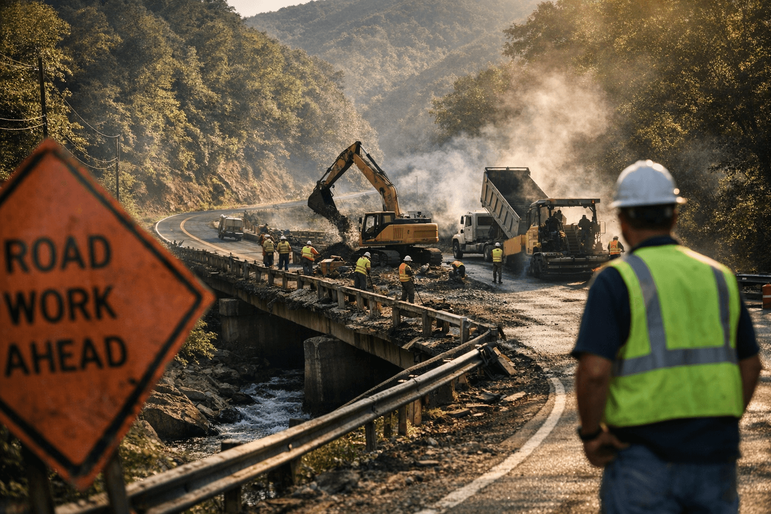 McDowell County roads, bridge set for state paving and replacement work