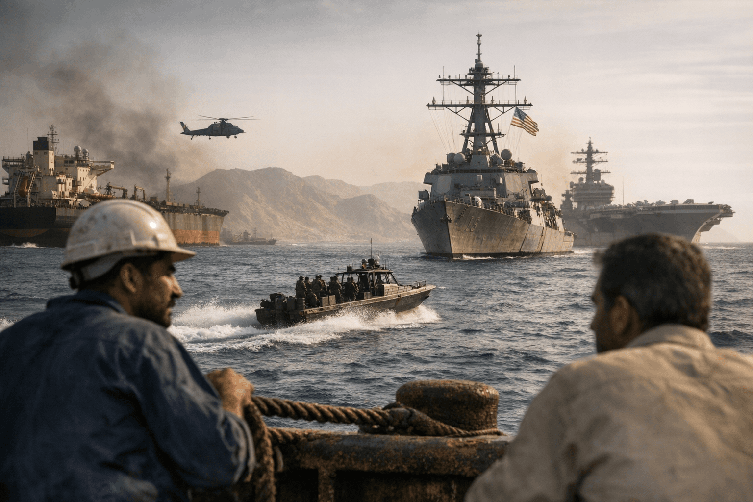 U.S. blockade shuts Iran ports, threatens vital Strait of Hormuz trade