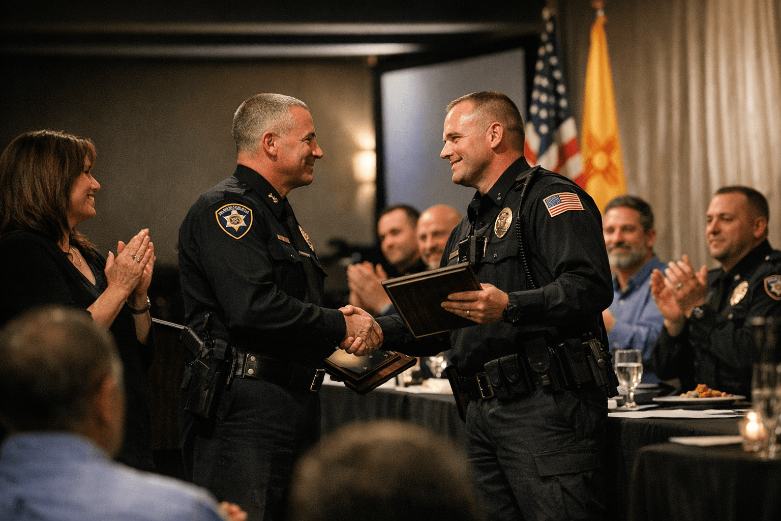 Los Alamos police honor officers, civilians at annual banquet