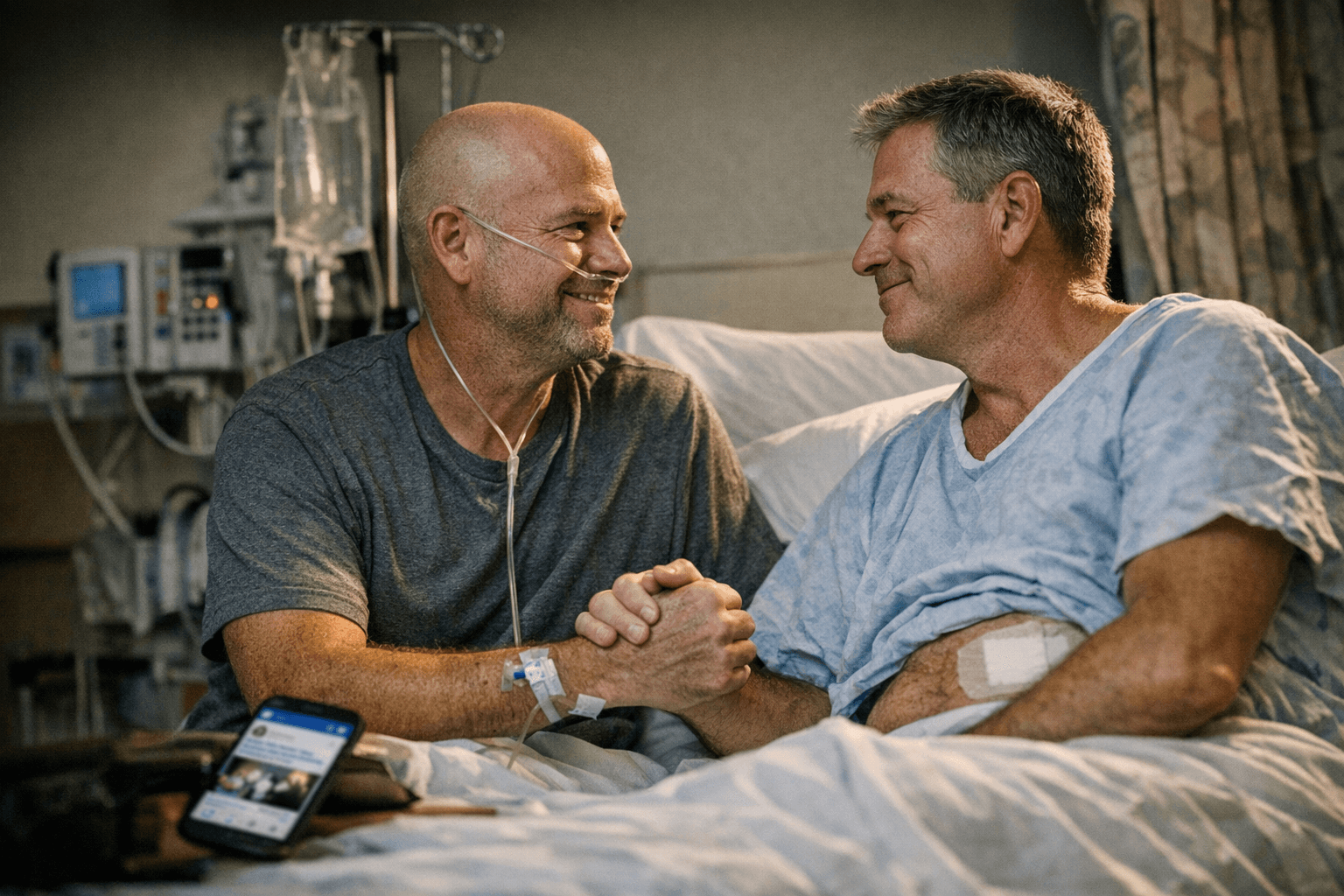 Facebook post connects Forsyth neighbors for life-saving kidney transplant