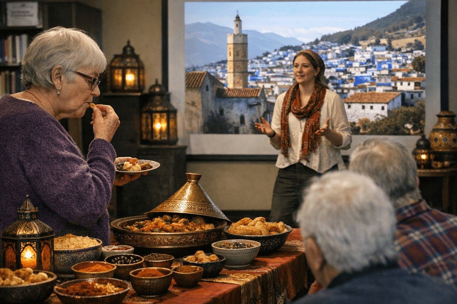 West Iron Library’s Armchair Airline program brings Morocco to Iron River