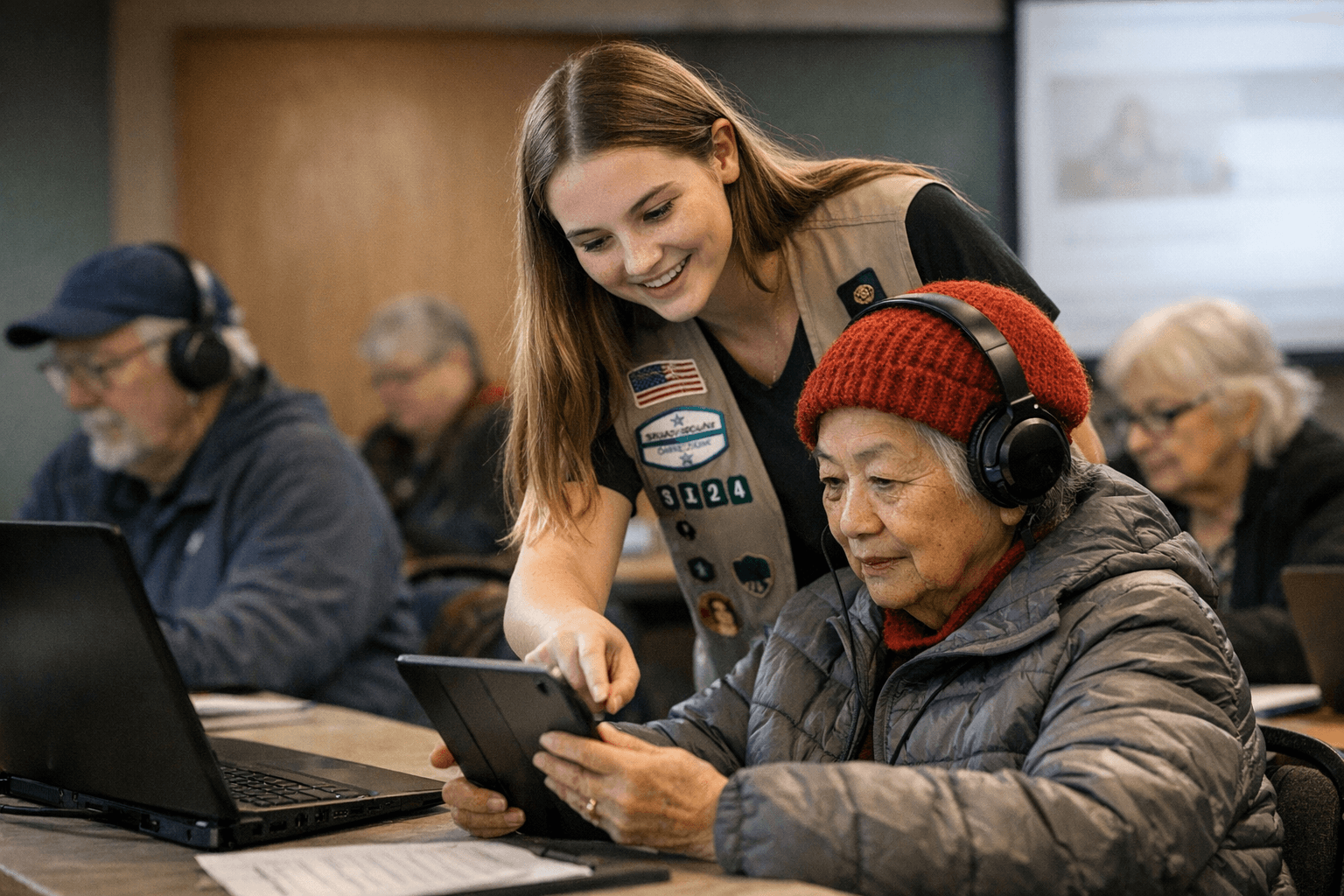 Whidbey Girl Scout’s Gold Award project supports inclusive tech access