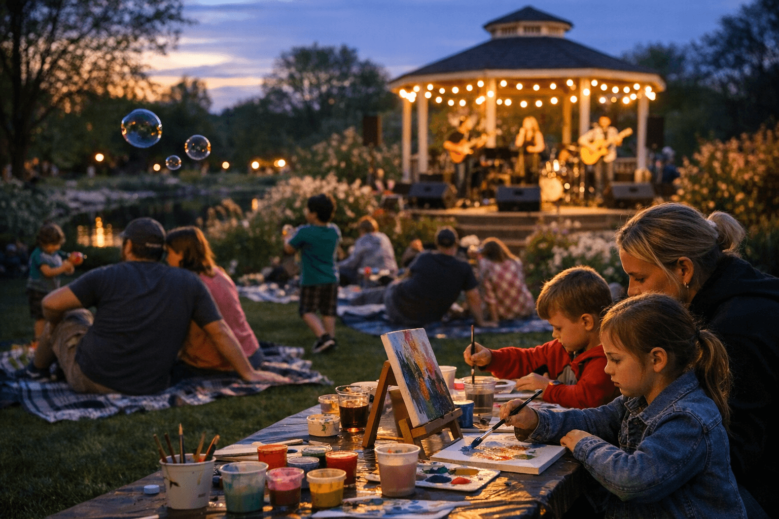 Harmony at Dusk brings music, art, and family fun to Gardens