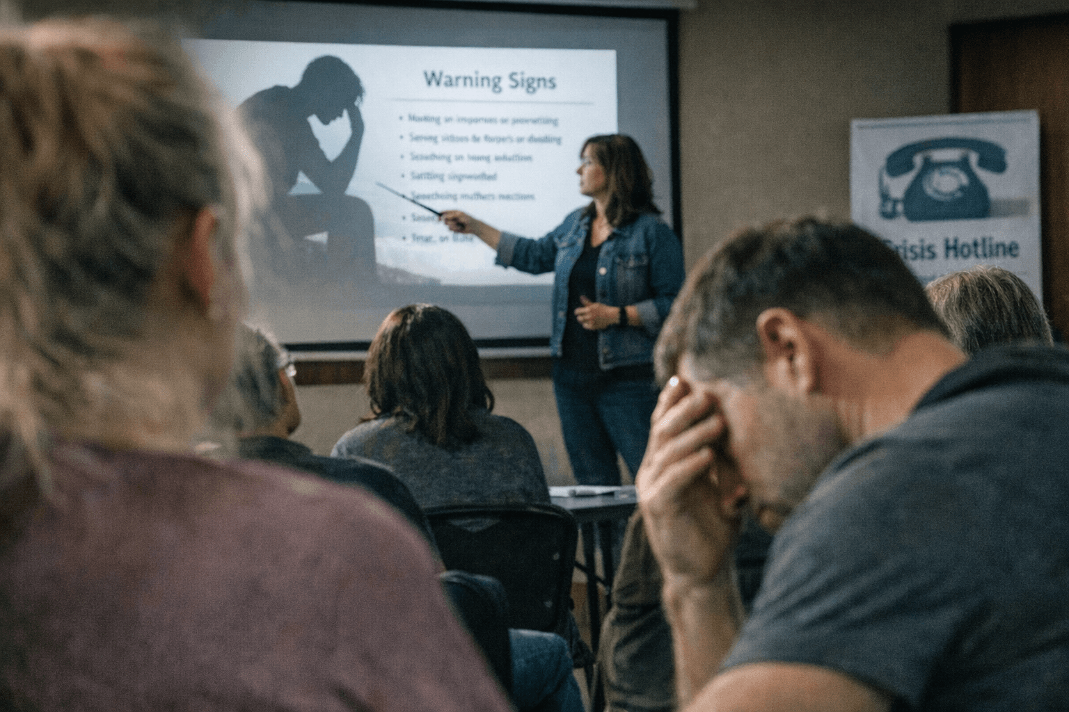 Post Falls workshop teaches residents how to spot suicide warning signs