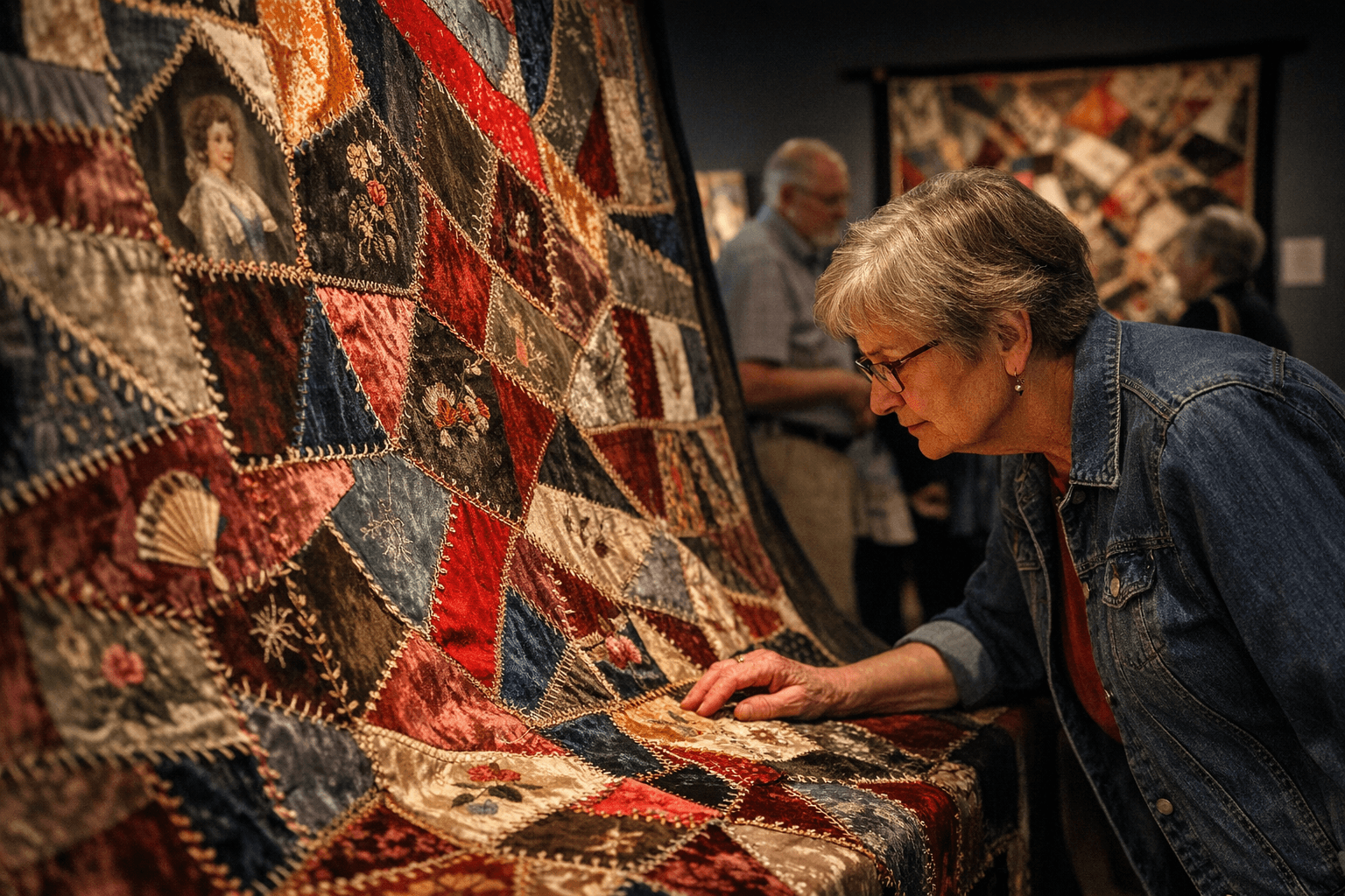 McKinney to showcase rare historic crazy quilts in May exhibition