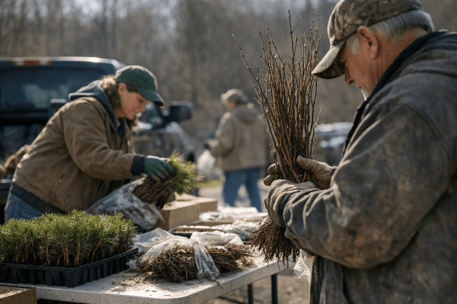 Union County Conservation District sells 3,800 tree seedlings this year