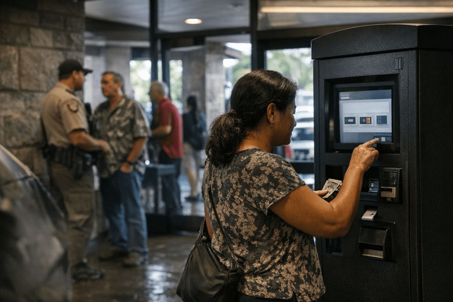 Hilo courthouse adds centralized paid parking system Friday, $1 hourly rate