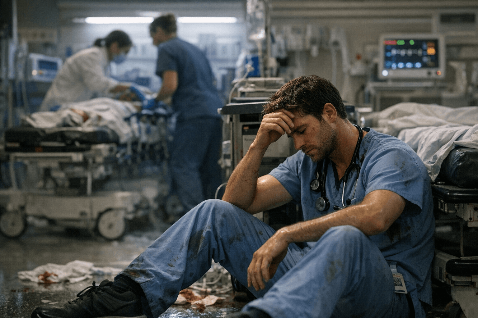 The Pitt Finale Centers on Robby’s Trauma, Medical Realism, and Burnout