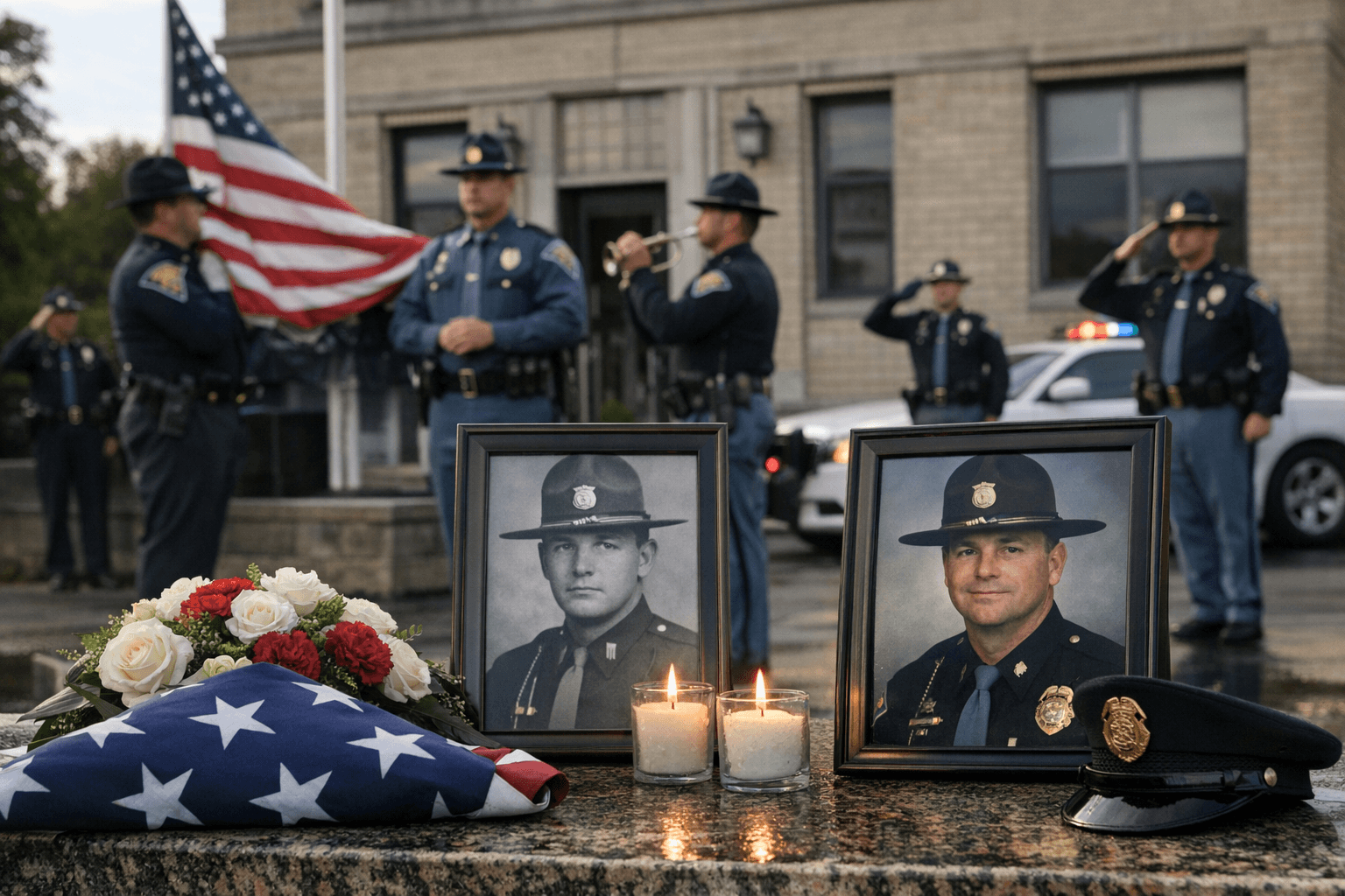 Jasper District honors fallen state troopers Mills and Hatfull anniversaries