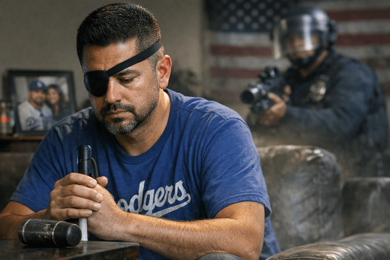 Jury awards $11.8 million to Dodgers fan blinded by LAPD projectile