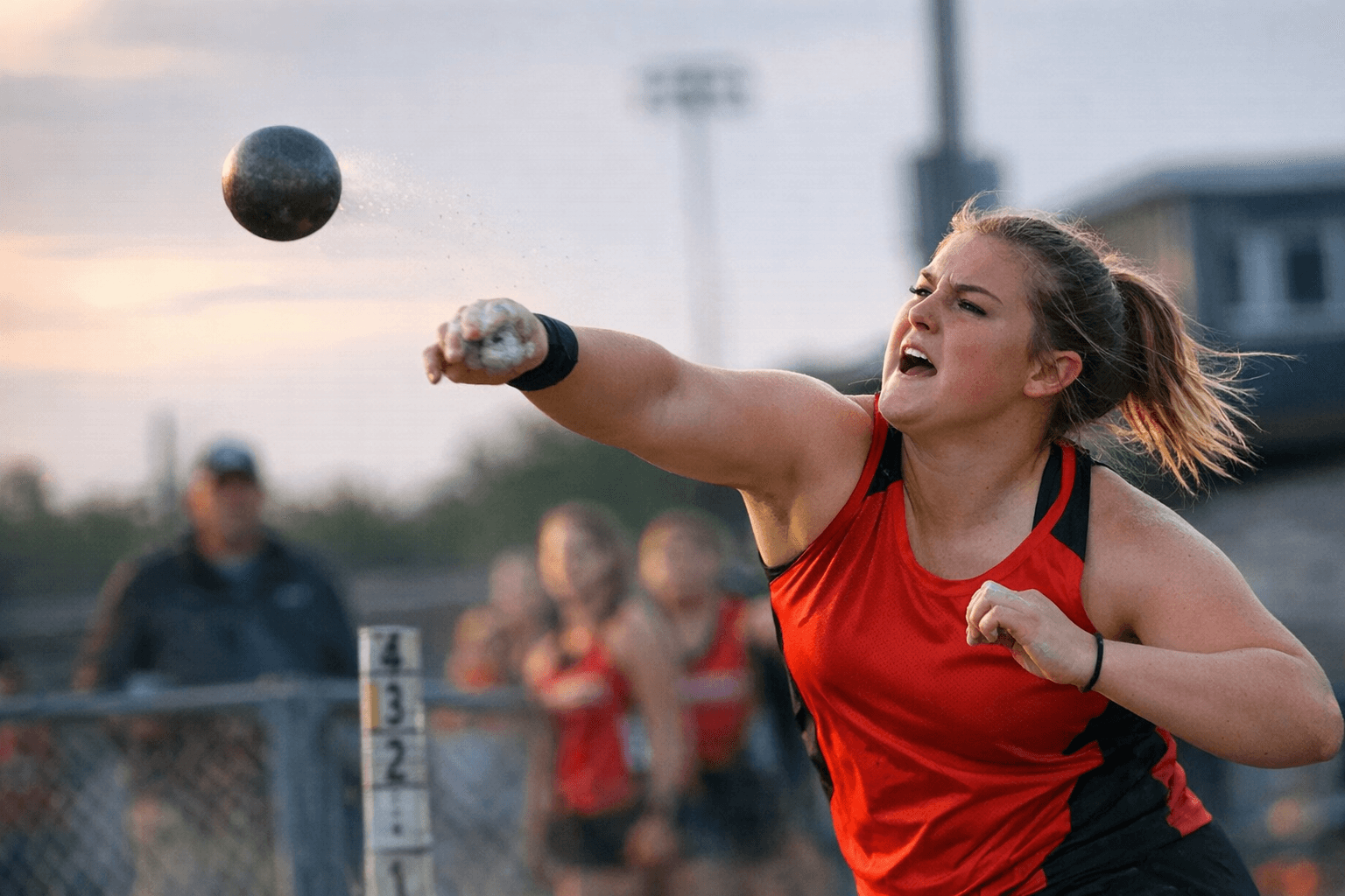 Norton breaks Baker High shot put record with 41-foot throw