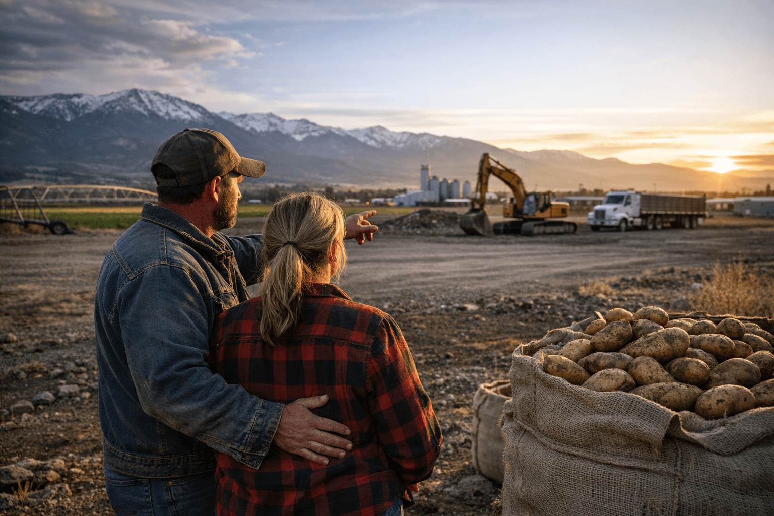 Baker Valley farmers plan local potato chip plant, city sells industrial lot