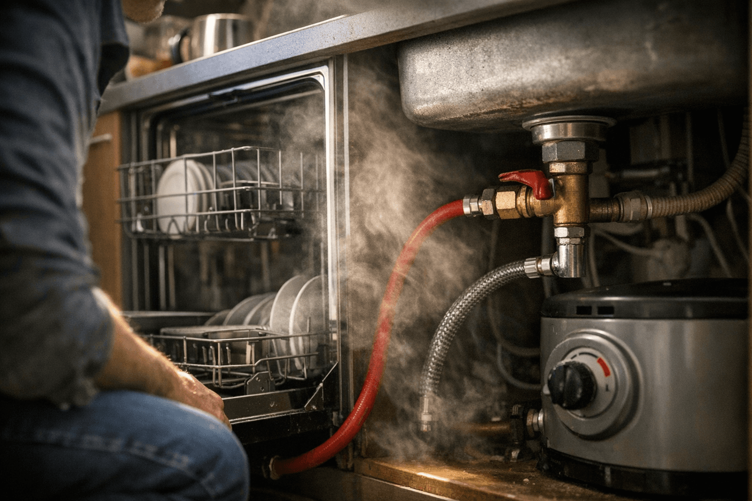 חיבור מדיח למים חמים: מתי הוא חוסך חשמל באמת