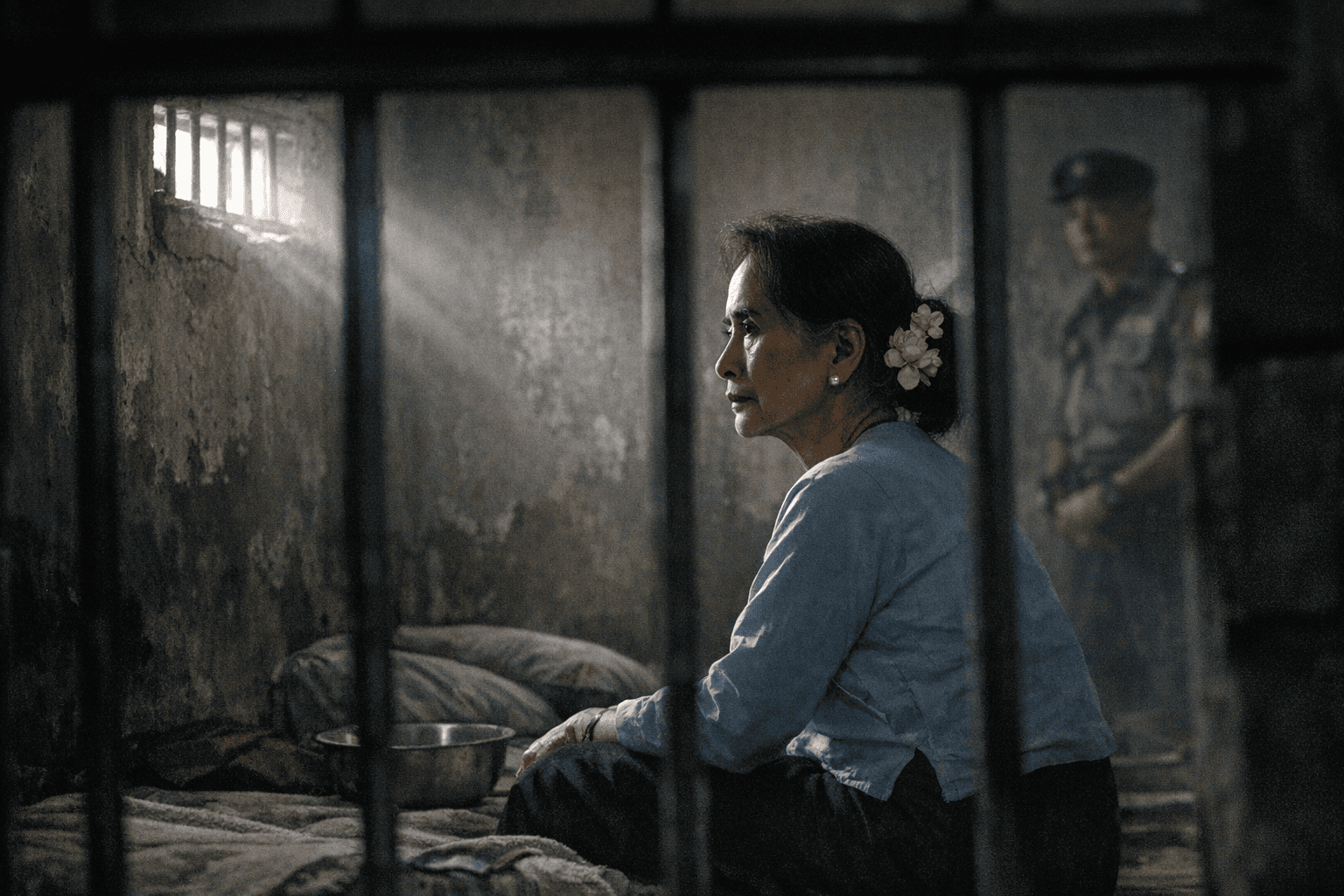 Myanmar cuts Aung San Suu Kyi sentence, but her imprisonment continues