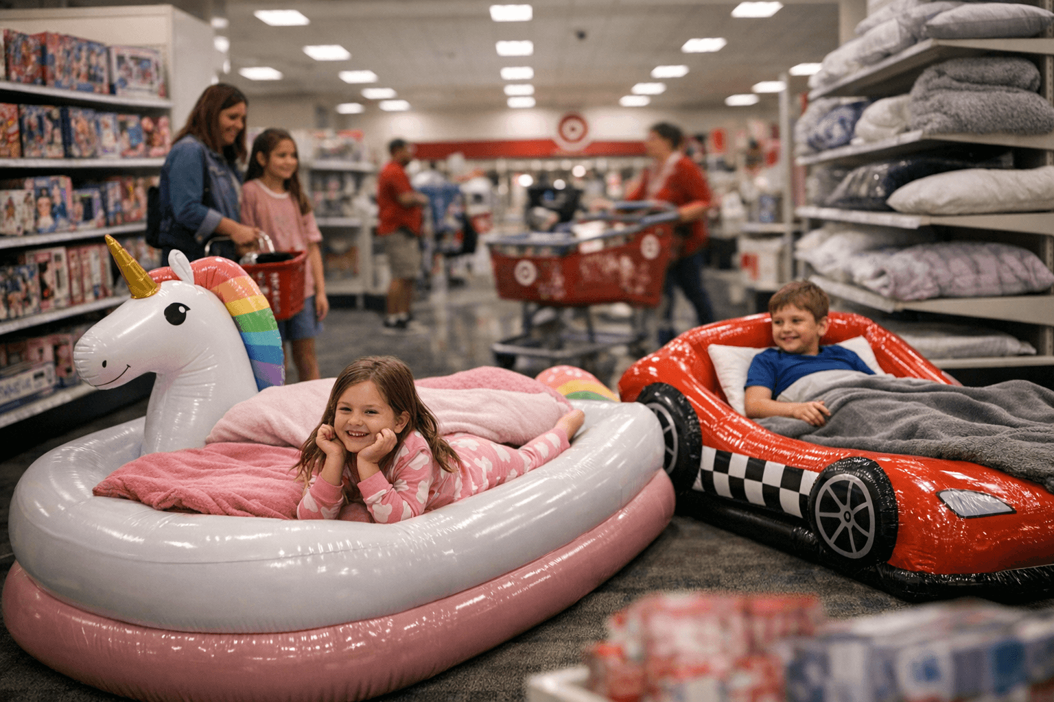 Target launches exclusive FUNBOY kids sleepover beds in 1,800 stores