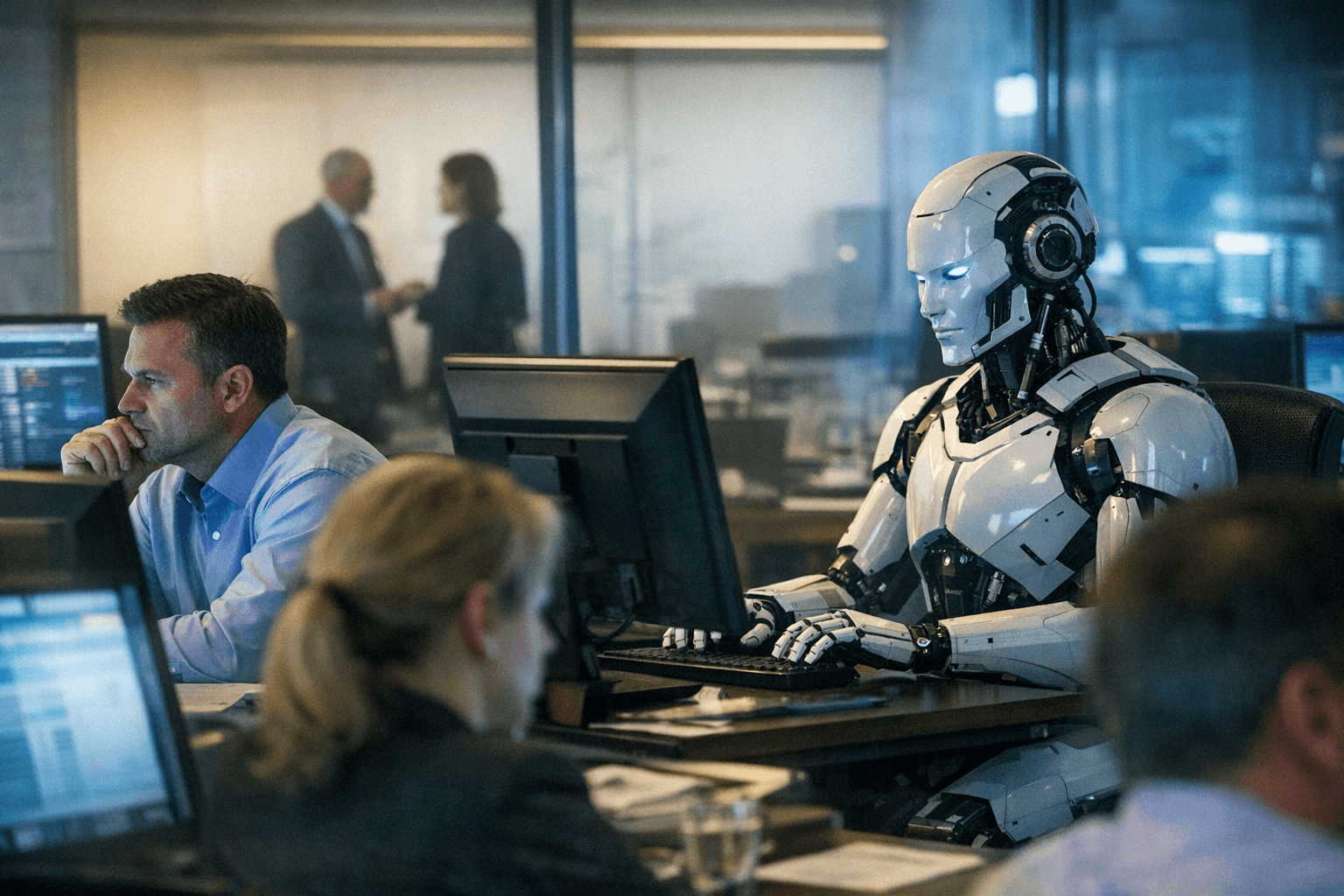 Goldman Sachs CEO says AI will help companies hold staffing flat