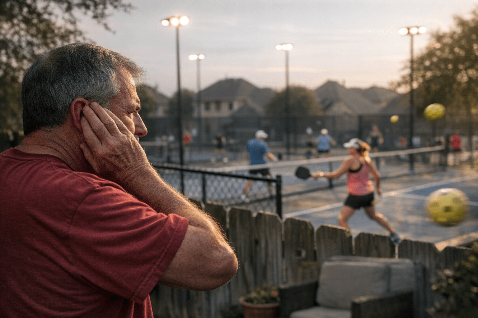 Allen homeowner urges pickleball setback rules after court noise concerns