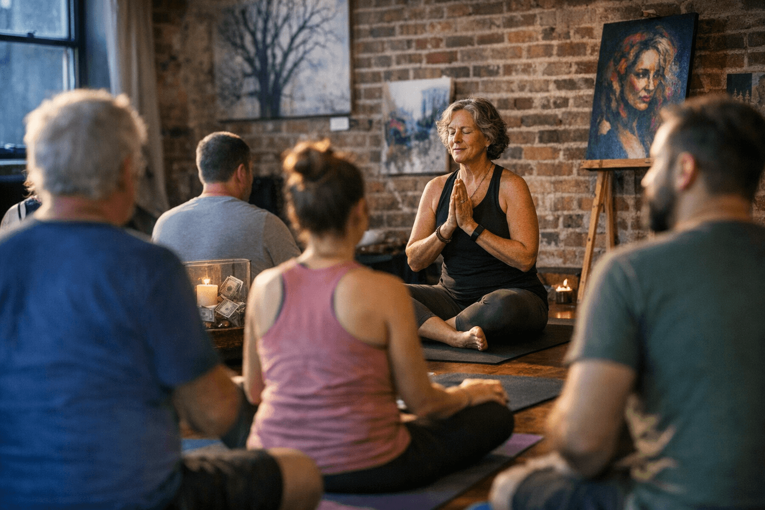 Studio 208 offers donation-based community yoga class in Canton