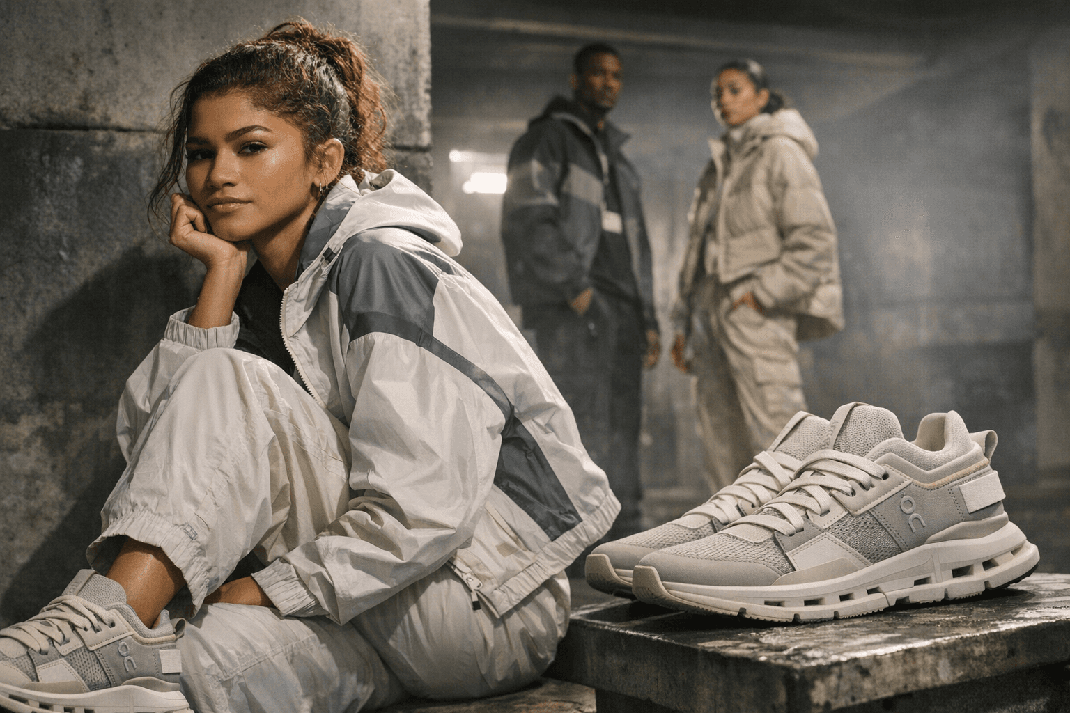 Zendaya and On launch Cloudnova Moon sneaker and apparel collection