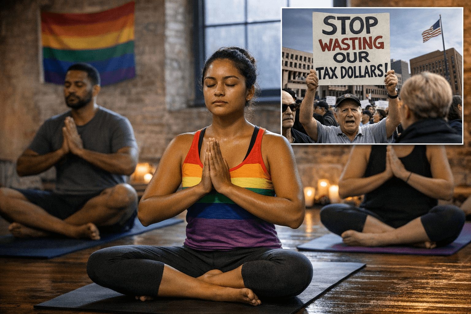 Boston Faces Backlash Over Yoga Vouchers for LGBTQ+ Migrants