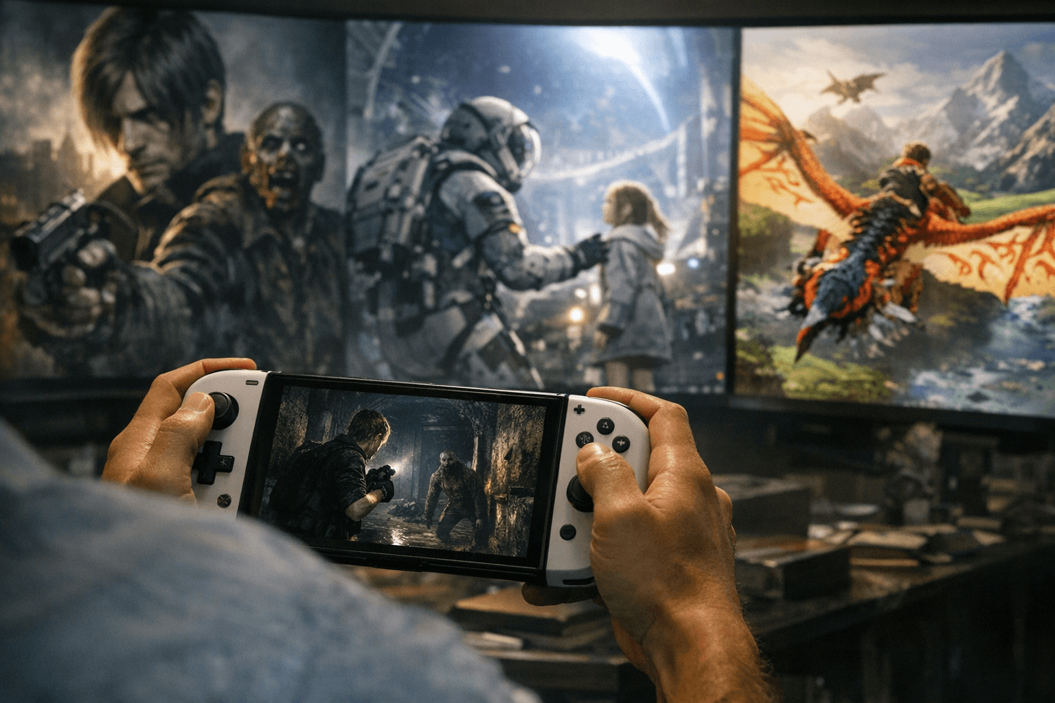 Capcom backs Switch 2 with Resident Evil Requiem, Pragmata, Monster Hunter Stories 3