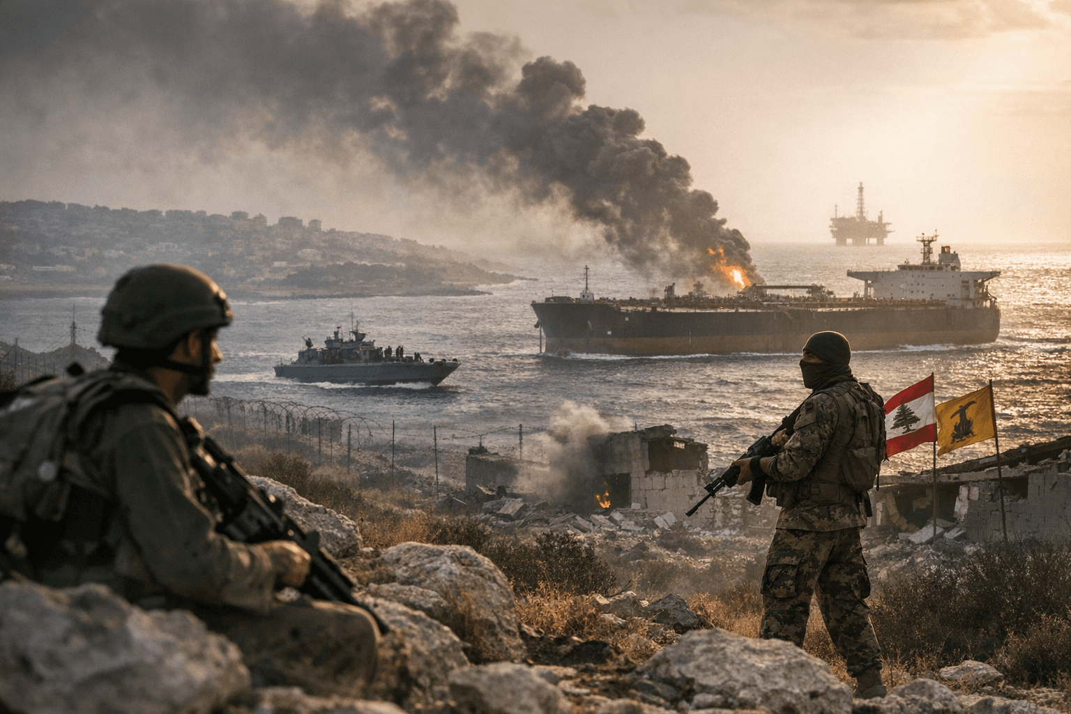 Israel and Lebanon begin fragile ceasefire as Hormuz remains blocked