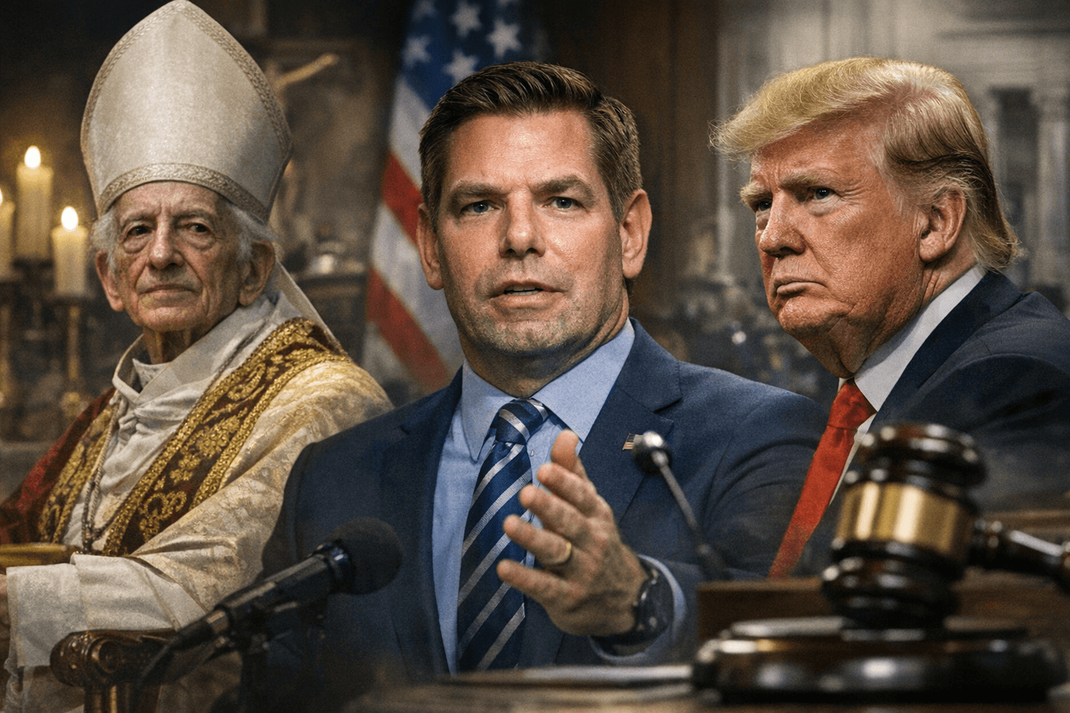 Pope Leo, Swalwell and Trump feud fuel CNN's April 13 quiz confusion