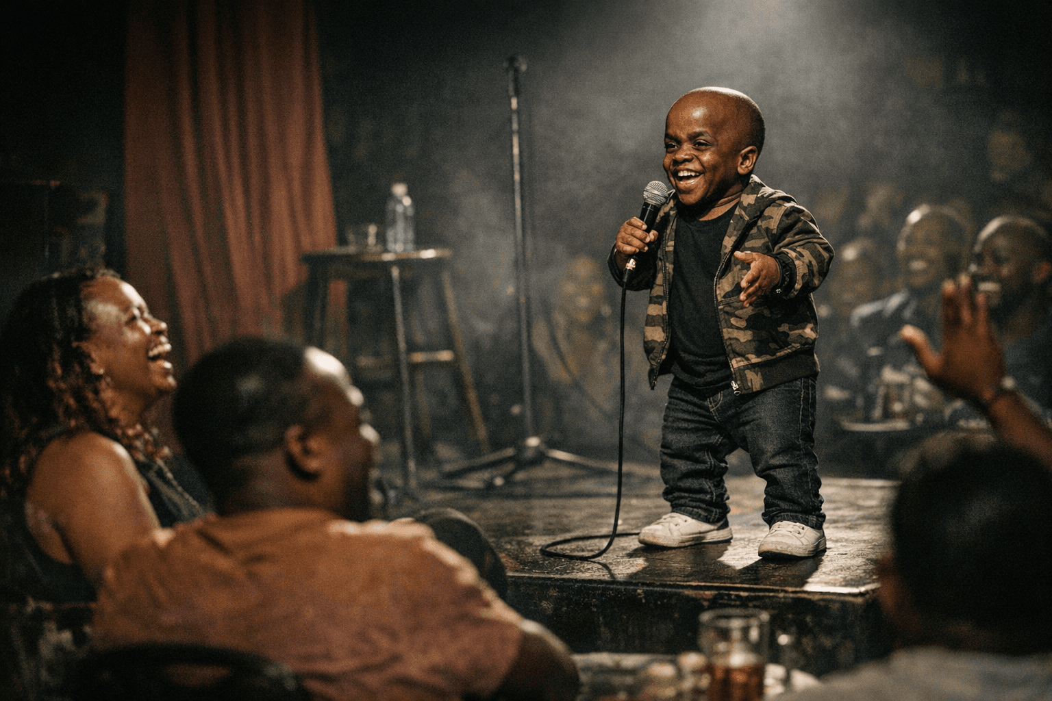 Botswana comedian turns disability into laughter, self-acceptance and fame
